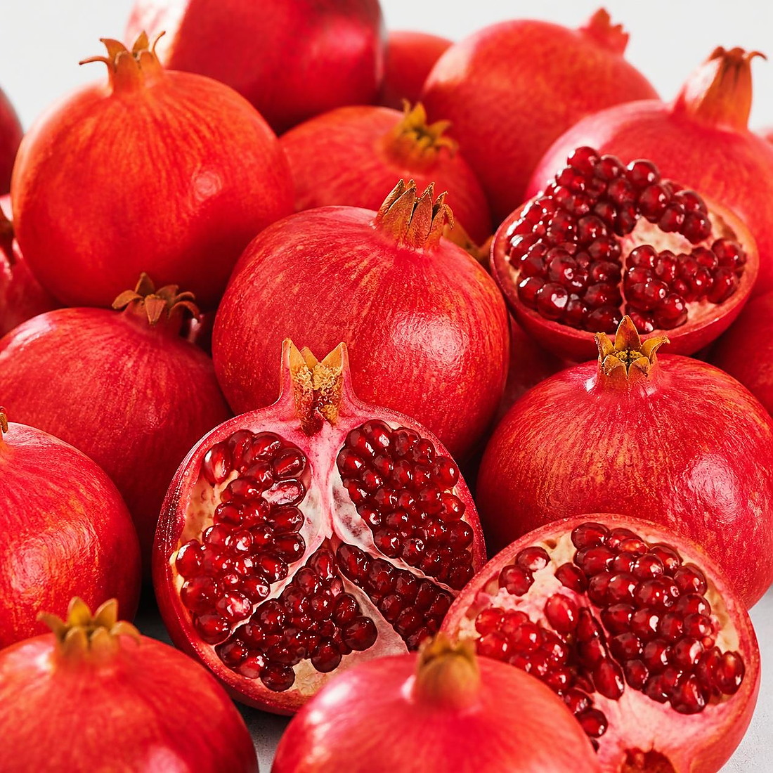 Fresh Pomegranate at Karai Bazaar Karaikudi