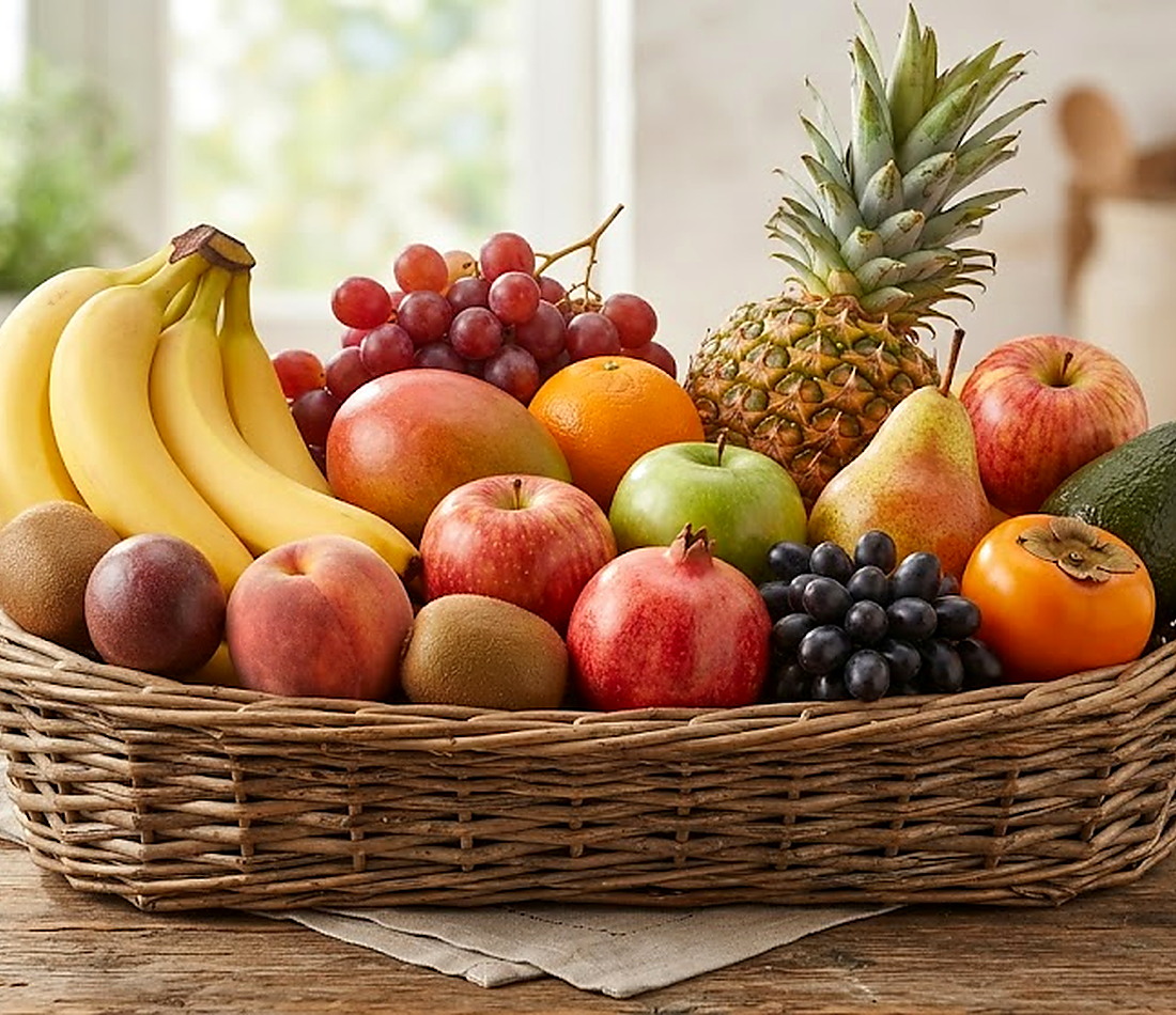 Fresh fruit basket representing Karai Bazaar product quality
